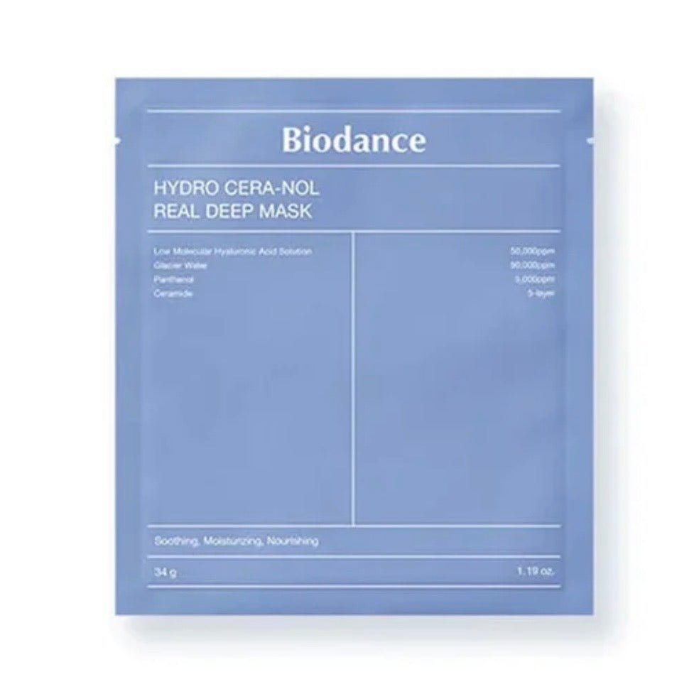 Biodance Hydro Cera-Nol Real Deep Mask – Mască hidratantă cu ceramide