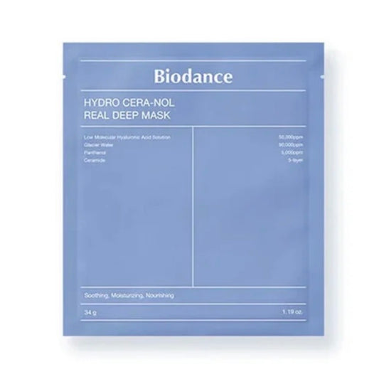 Biodance Hydro Cera-Nol Real Deep Mask – Mască hidratantă cu ceramide