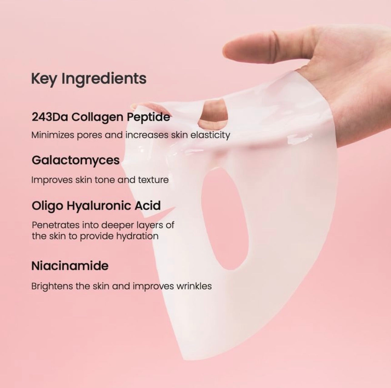 Bio Collagen-Real Deep Mask - Mască pentru hidratare și fermitate