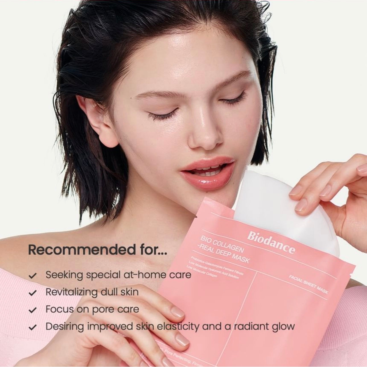 Bio Collagen-Real Deep Mask - Mască pentru hidratare și fermitate