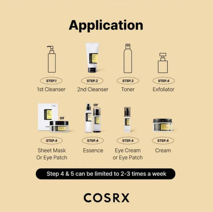 Cosrx Snail Mucin Essence 100ml - Ser Coreean cu 96% Mucină de Melc pentru Ten Luminos și Fără Imperfecțiuni