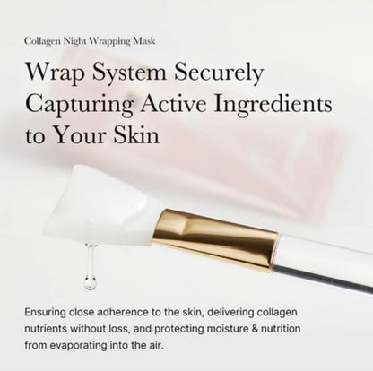 Medicube Collagen Night Wrapping Mask 75ml - Mască de Noapte cu Colagen pentru Piele Fermă și Elastică