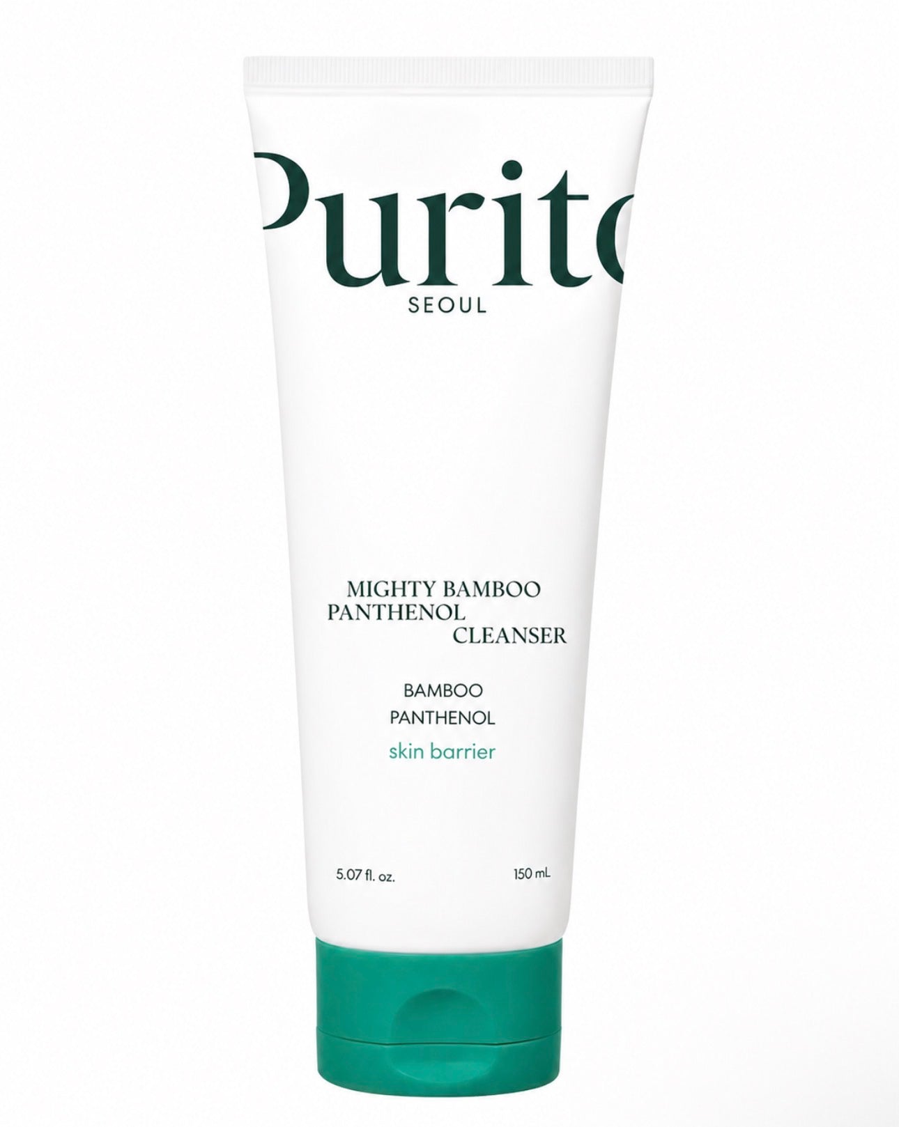 Purito Seoul Mighty Bamboo Panthenol Cleanser – Gel de Curățare Calmant pentru Bariera Cutanată