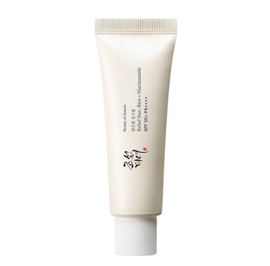 Beauty of Joseon Relief Sun Rice + Probiotics SPF50 – Protecție Solară cu Orez și Probiotice