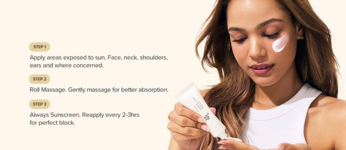 Beauty of Joseon Relief Sun Rice + Probiotics SPF50 – Protecție Solară cu Orez și Probiotice